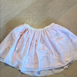 Cat & Jack Pink Skirt with Iridescent Accents